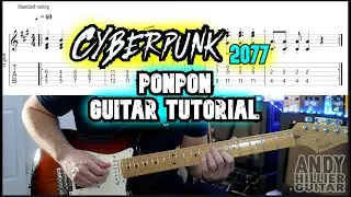 Cyberpunk 2077 Ponpon Guitar Tutorial