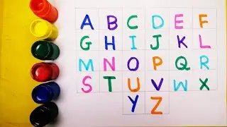ABC alphabets tracing From A to Z - ABC Alphabet learning, A for apple B for ball | kids A 2 Z