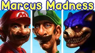 Friday Night Funkin': VS Realistic Mario, Luigi & Sonic.EXE [Marcus Madness/FNF Mod]