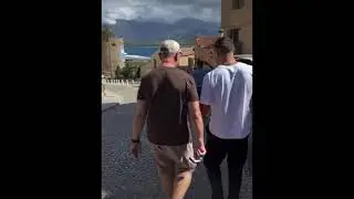 Oleksandr Usyk SPOTTED on the STREETS OF MONACO
