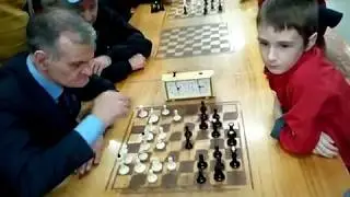 Yushchenko Aleksandr vs. Cherniaiev Tykhon, 3+0, 0-1 :). Ukraine. Kharkov. 10/10/2017