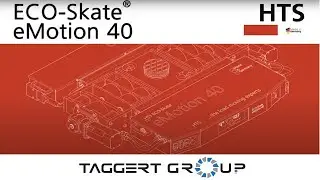 Обзор радиоуправляемых систем перемещения грузов ECO-Skate® eMotion 40 - от HTS (Германия)