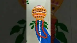 गुढी पाडवा रांगोळी#ytshort#rangoli#viralvideo#gudhi