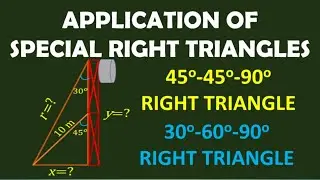 Application of special right triangles