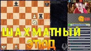 ШАХМАТНЫЙ ЭТЮД. СИЛА ПРОХОДНОЙ ПЕШКИ
