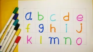Best ABCD Teaching With Visuals  Learn Alphabet A to Z  ABC Preschool Book Learning A for APPLE