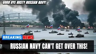 Putin's pride erased! Russian navy can't get over this! Good bye rusty Russian navy!
