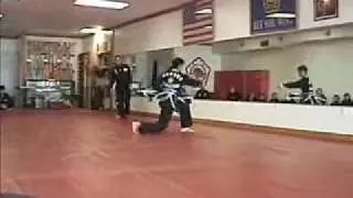 Kuk Sool Won 3rd degree black belt form by Huy Pham