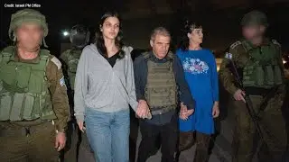 LIVE: Father of Evanston hostage released by Hamas speaks