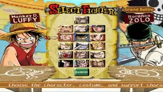 One Piece: Grand Battle All Characters [PS2]