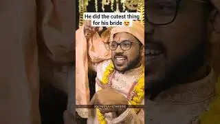 This groom goes that extra mile to surprise his bride! 💓 