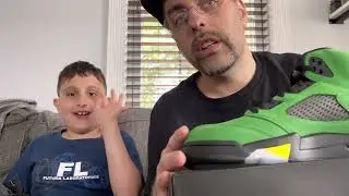 LIVE! Nike Air Jordan V 5 Oregon retro