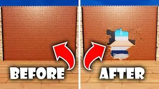 NEW Destructible Walls in Fortnite Creative!