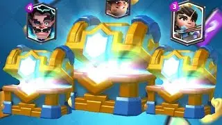 Clash Royale - Открываем сундуки в поисках легендарки