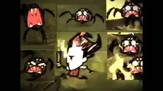 Don't Starve Wilson Attacks the Spiders. Steam Controller. Ryzen 3 2200g. No Graphics Card.