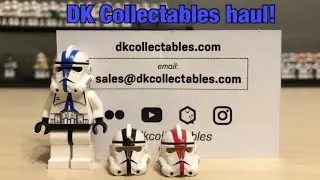 Haul from DK Collectables! (Pad printed classic 501st and pad printed ep 3 helmets)