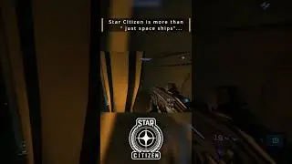 Star Citizen on foot is also fun... #shorts