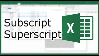 How to Subscript or Superscript in Excel? | Excel in Minutes