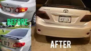 How To Install Spoiler and Tint Your Taillights #diy #spoiler #taillights #youtube