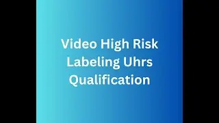 Video High Risk Labeling Uhrs Qualification || UHRS Qualification Answer 2024 👍