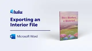 Exporting an Interior File with Microsoft Word | Tutorial