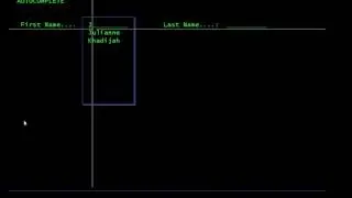 IBM i Autocomplete