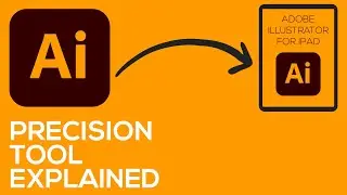 ADOBE ILLUSTRATOR FOR IPAD - VIDEO 13 - PRECISION TOOL EXPLAINED