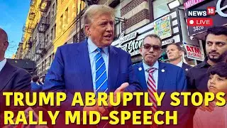 Donald Trump LIVE: Wisconsin Rally Disruption & Latest Updates | Trump’s Small-Town Base | N18G