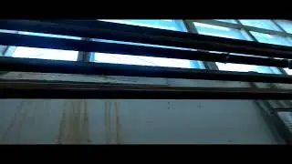 Замена труб  отопления склада .