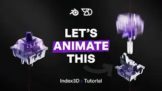 Make Exploded view animation in blender 4.1 Free model | Index 3D