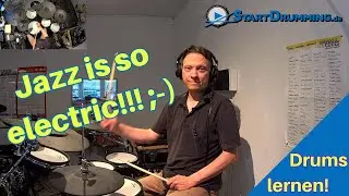 Practice Session   Electric Jazz Drum Solo