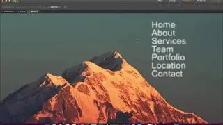 How to use the Bokeh Menu