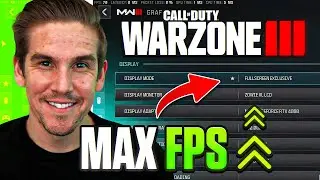 NEW BEST CONTROLLER & GRAPHICS Settings in WARZONE 3! (MW3 WARZONE)