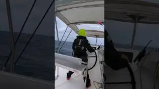 It's in our blood ❤️ offshore sailing passage Bermuda to Newport running with storms 