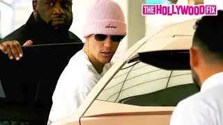 Justin Bieber Is Privately Asked About Selena Gomez When Hailey Isn't Around In Beverly Hills, CA