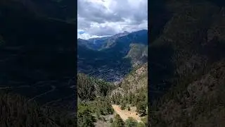 Raw FPV - What a View from this Abandoned Cabin #fpv #mountains #drone #viralvideo #shorts