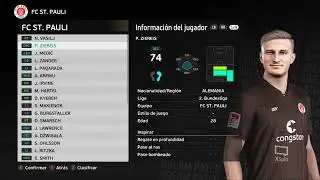 PES 2021 2.Bundesliga 21/22: St. Pauli
