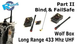 Bind and SafeMode WolfBox Long Range 1000mW 433MHz UHF Tx & 100mW Rx - From BangGood
