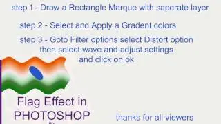 flag effect in photoshop by icon computer education