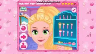 Disney Princess Rapunzel in College | Make Up Dress Up Games For Girls \ 디즈니 공주의 라푼젤
