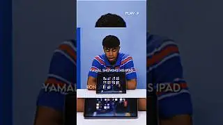 Yamal's iPad is crazy.. ☠️🔥 #shorts #football #viral