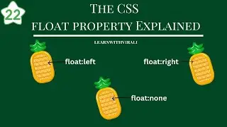 Episode 22 Unlocking the Power of CSS Float Property in 5 minutes 
