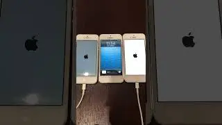 iPhone 5 on iOS 6 vs iOS 8 vs iOS 10 boot up test 