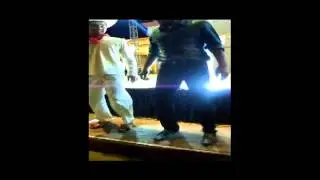 Wilfrido Montero bailando Huapango