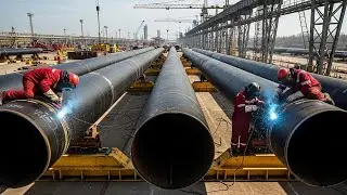 Inside the MASSIVE HDPE Pipe Factory Process – How Water Pipes Are Made
