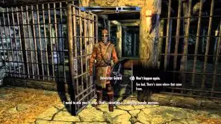 The Elder Scrolls V: Skyrim HD Walkthrough: How to Escape Dawnstar Prison (w/ Skymehighme)