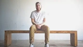 DIY Modern Outdoor Bench | Modern Builds | EP. 30