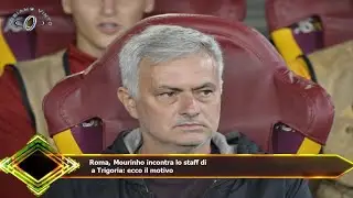 Roma, Mourinho incontra lo staff di  a Trigoria: ecco il motivo