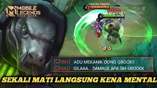 SEKALI MATI CHOU LANGSUNG KENA MENTAL!! GAK BERANI SATU LANE LAGI - MOBILE LEGENDS