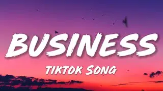 Dystinct - Business (Lyrics) ft. Naza "Ah-ah-ah-ah, j'suis en business" [Tiktok Song]